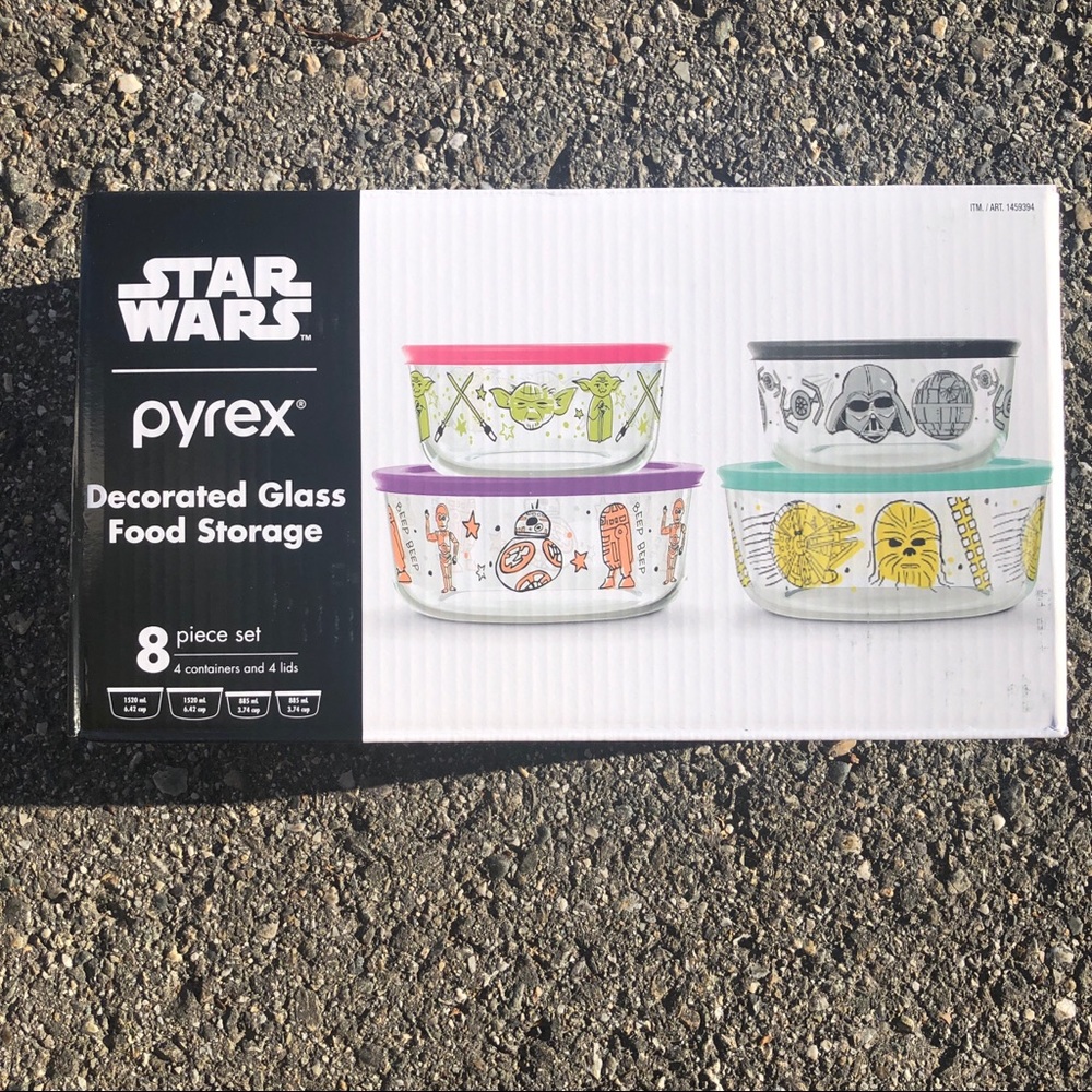 Star Wars Pyrex 8-piece Set